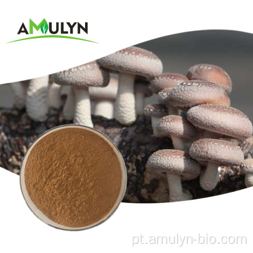 Extrato de fungo comestível orgânico extrato de cogumelo shiitake